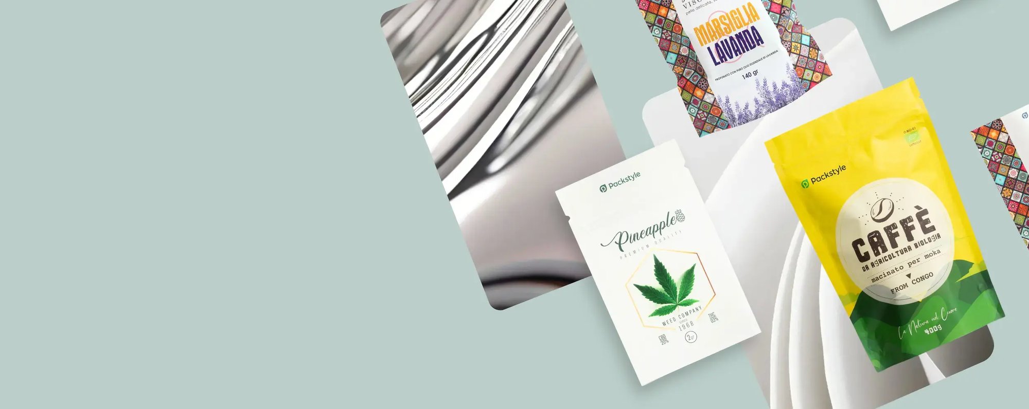 Beutel aus Aluminium-Papier-Verbund von Packstyle