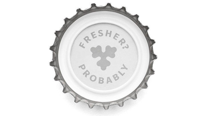 Der Carlsberg ZerO2 Bierdeckel 
