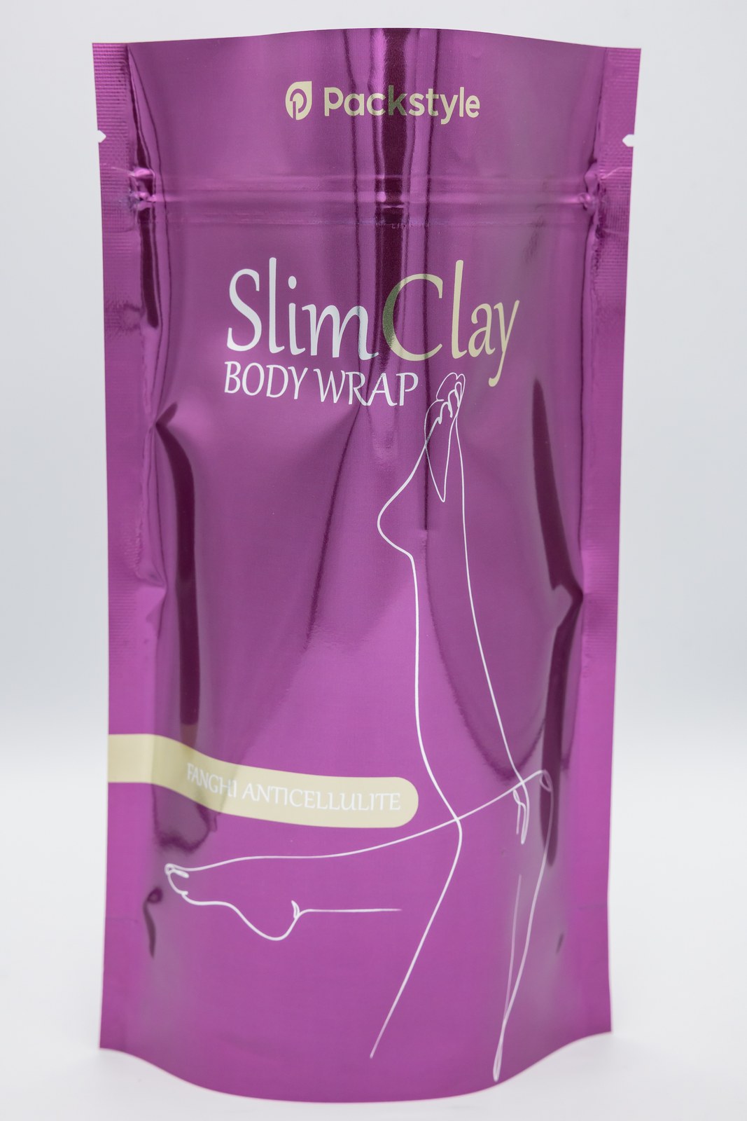 Custom printed gloss metallised film doypack pouches for cosmetics 9x16+6 - 5000 pcs