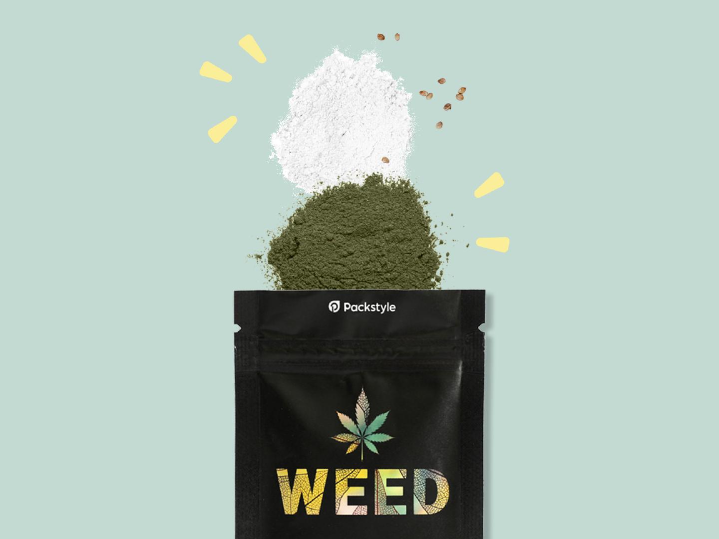 For storing CBD crystals